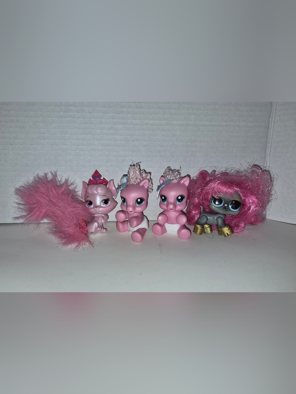 My Little Pony Newborn Cuties, Palace Pets And LOL Mixed Toy Lot